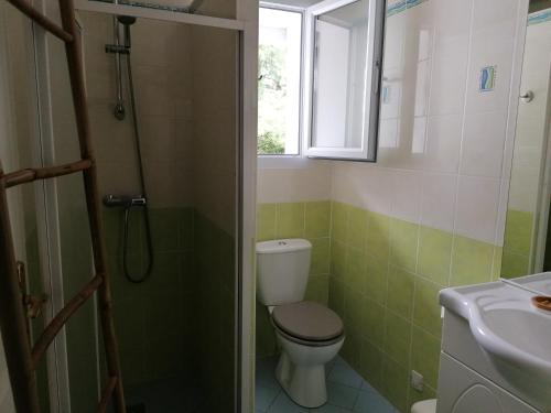 Koupelna v ubytování Pays Basque loue appartement F3