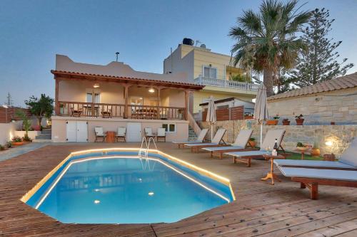 Anacosta Villa w Private Pool Cretan Seaside Gem