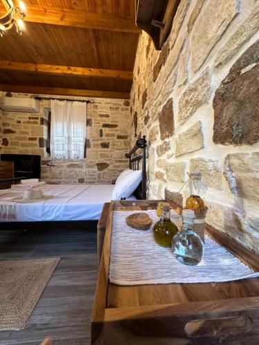 Ένα ή περισσότερα κρεβάτια σε δωμάτιο στο Petra Serenity Home