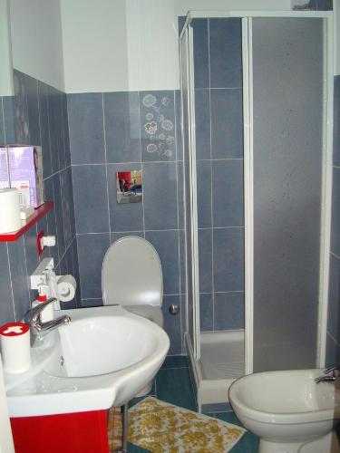 Ванная комната в Guest House Mare e Luna