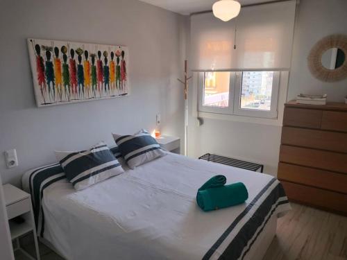 Postel nebo postele na pokoji v ubytování Costa Brazil Sunset Apartment