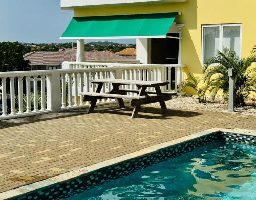 Piscina en o cerca de # Blue Bay Beach - Ocean View Apartments - FULLY AIR CONDITIONED #