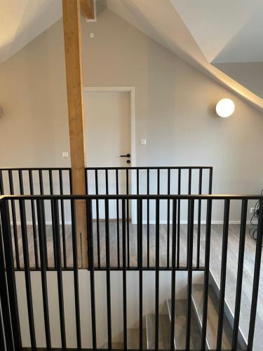 Una cama o camas en una habitación de Lindarhóll Guesthouse
