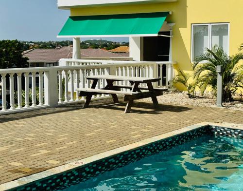 Piscina en o cerca de # Blue Bay Beach - Ocean View Apartments - FULLY AIR CONDITIONED #