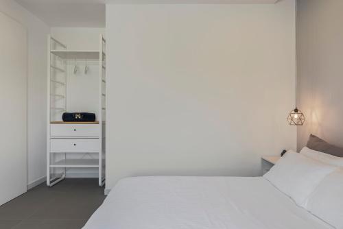 LM7 Luxury Villa Sicilyにあるベッド