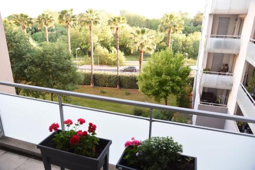 Photo de la galerie de l'établissement Proche Montpellier, T3, 2 chambres, parking, tram, à Castelnau-le-Lez