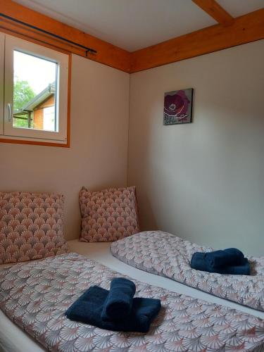 Postel nebo postele na pokoji v ubytování Costa à la montagne