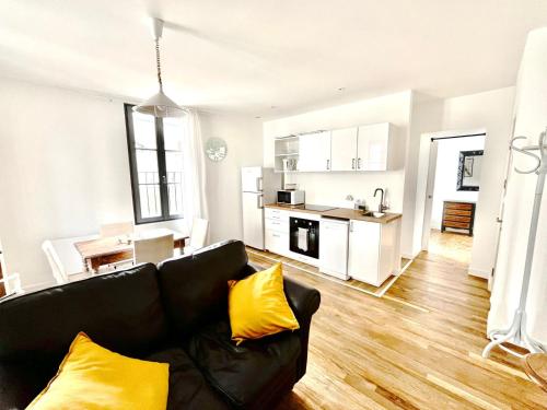 2 chambres doubles, centre-ville historique