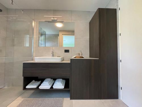 Koupelna v ubytování Apartment Malfi