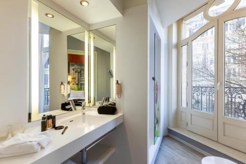 Salle de bains dans l'établissement Mercure Lille Centre Grand Place