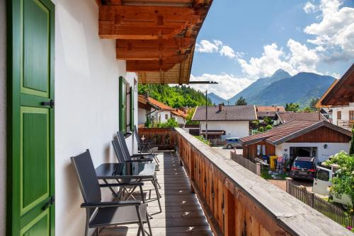 Nespecifikovaný výhled na hory nebo výhled na hory při pohledu z apartmánu