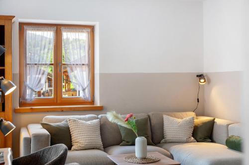 Posezení v ubytování Ferienwohnung Regina