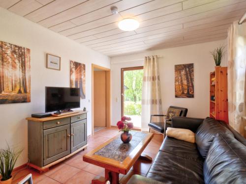 Μια τηλεόραση ή/και κέντρο ψυχαγωγίας στο Holiday Home Tranquille by Interhome