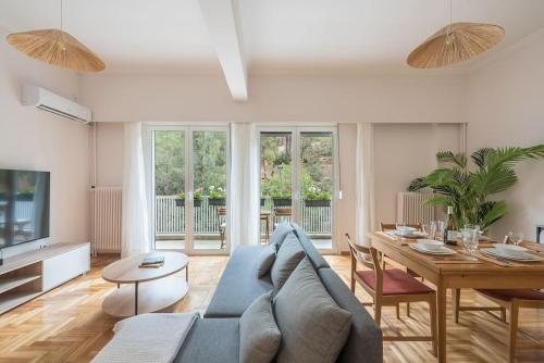 Athens Oasis with enchanting green hill views