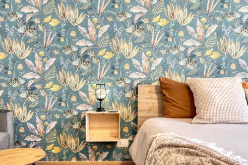 Ένα ή περισσότερα κρεβάτια σε δωμάτιο στο Wanderlust Rooms Bologna FIERA, Free Parking