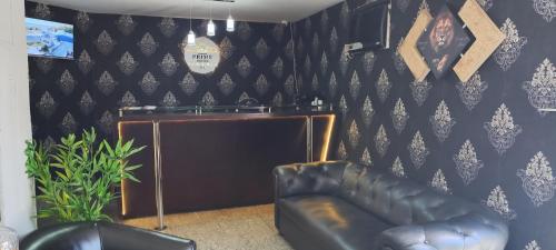 Posezení v ubytování Lourdes Prime Hotel - Fácil Acesso Savassi