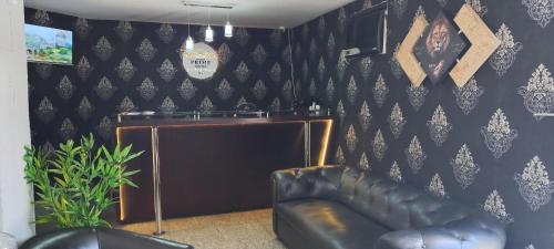Posezení v ubytování Lourdes Prime Hotel - Fácil Acesso Savassi