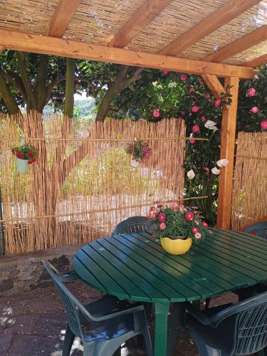 Taman di luar La Casa dei Due Aranci