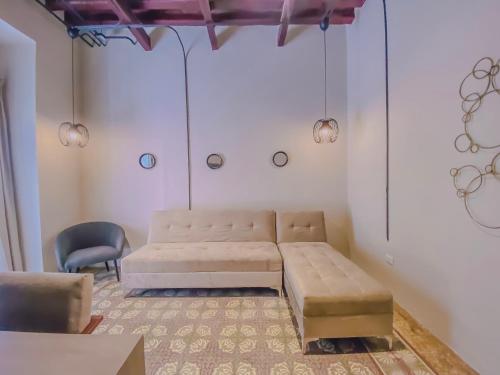 Casa Sta Inesにあるシーティングエリア