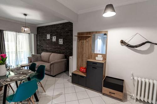 Η κουζίνα ή μικρή κουζίνα στο Flower