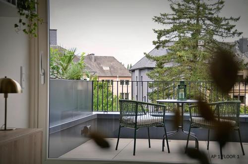 Balkón nebo terasa v ubytování Core Luxembourg City-Serenity Creek