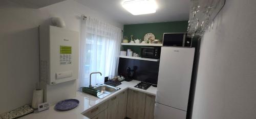 Η κουζίνα ή μικρή κουζίνα στο Casa Luna