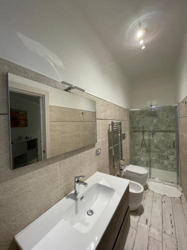 Koupelna v ubytování Casa vacanze da Rosalba