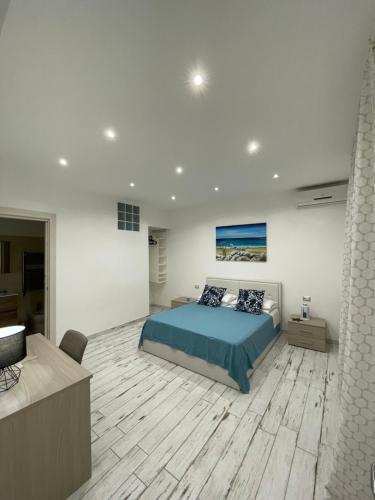 Postel nebo postele na pokoji v ubytování Casa vacanze da Rosalba