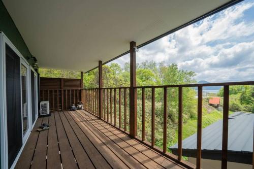 Balkón nebo terasa v ubytování Private Lodging HAN