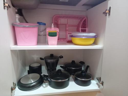 Dapur atau dapur kecil di Morada da Lua