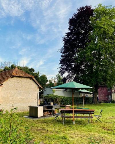 Zahrada ubytování Manoir des Étangs