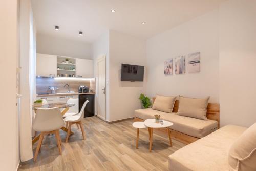 Køkken eller tekøkken på Evdokia Luxurious Living