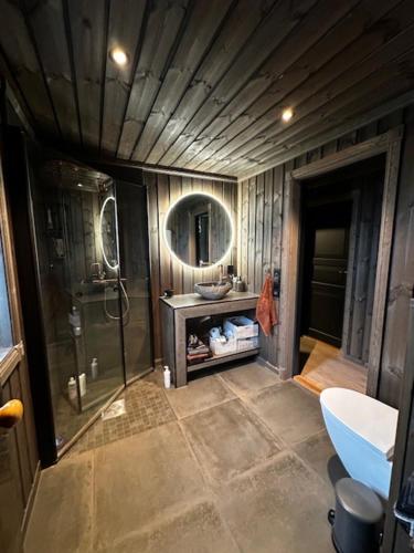 Koupelna v ubytování Voss Resort self-catered apartments