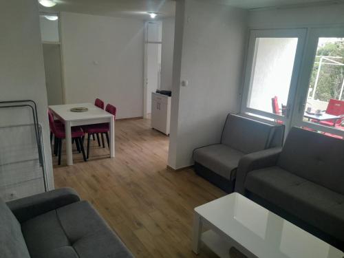 Χώρος καθιστικού στο Amel