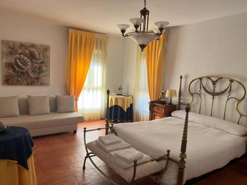 Posteľ alebo postele v izbe v ubytovaní Casa nardo alojamiento rural