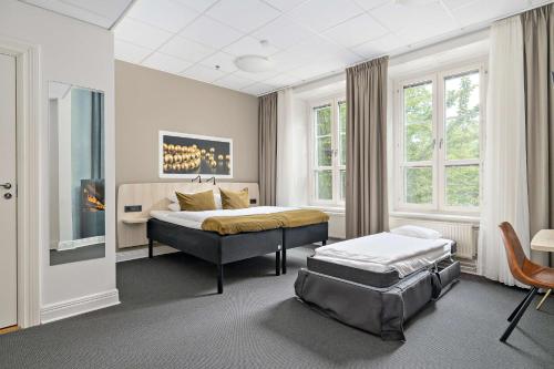 Postel nebo postele na pokoji v ubytování Best Western Hotel Svava