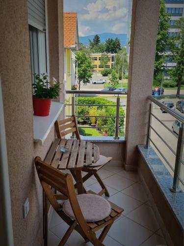 Studio Apartment E&D, free private parking, loggia