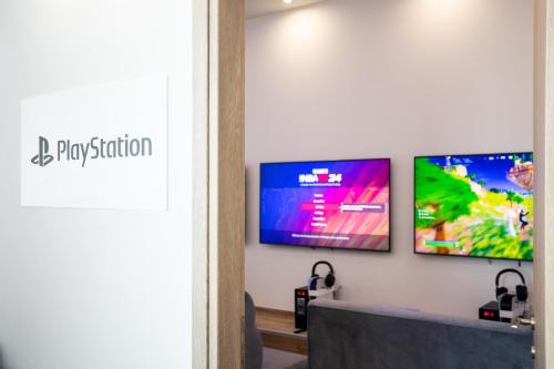 Azul Eco Hotelにあるテレビまたはエンターテインメントセンター