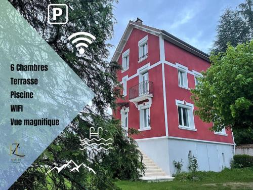 Qouei Eichi la maison fleurie PISCINE Campagne