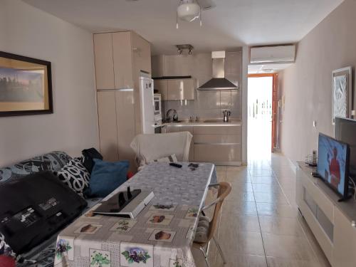 Kuchyň nebo kuchyňský kout v ubytování Casa Angeles