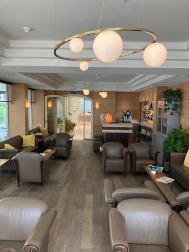 Гостиная зона в Hotel Atlanta Knokke