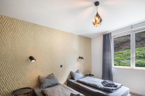 Ένα ή περισσότερα κρεβάτια σε δωμάτιο στο Haus Waldberg