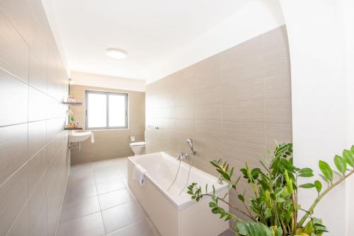 Ένα μπάνιο στο Dar Tal-Moghoz Holiday Home