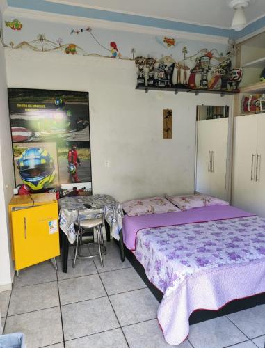 Ένα ή περισσότερα κρεβάτια σε δωμάτιο στο Hostel Raizer