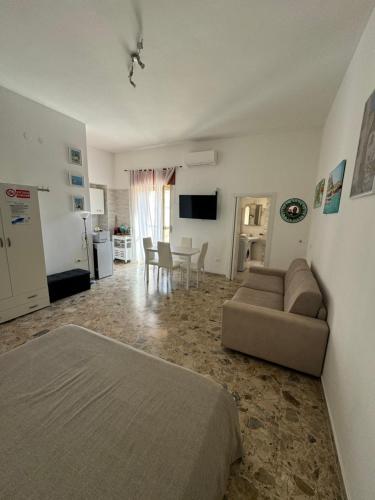 A television and/or entertainment centre at 6 Civico d arte Gargano home