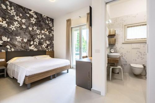 Koupelna v ubytování Casa Rita