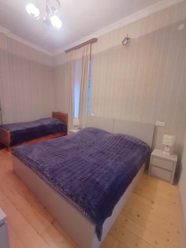 Postel nebo postele na pokoji v ubytování Kizikis Kari