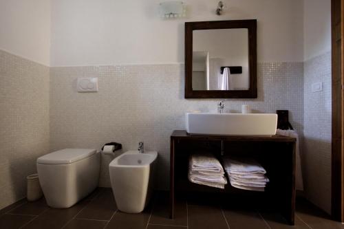Koupelna v ubytování Masseria Uccio