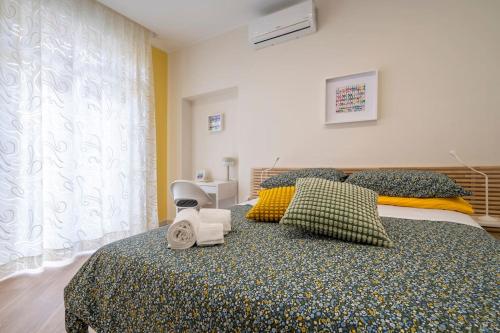 Postel nebo postele na pokoji v ubytování Il giardino segreto