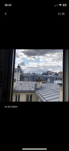Deux pièces lumineux calme, vue sur le ciel !
